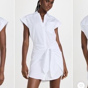 Veronica Beard white shirt dress size 6
